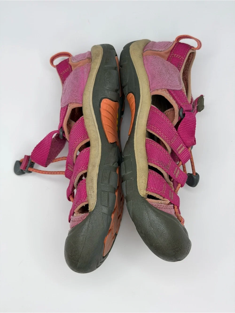KEEN Newport H2 Kids Size 3 Pink Closed Toe Hiking Water Sandals Outdoor